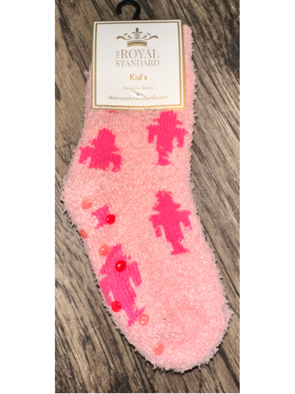 Girls The Royal Standard Nutcracker Snuggle Socks Pink One Size